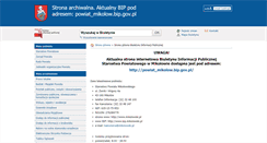 Desktop Screenshot of bip.mikolowski.pl